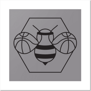 Baller Bee – Black Posters and Art